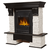 Firelight Pietra Classic камень белый, шпон венге, Цвет: Венге, - 2