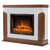 Firelight Prestigio 25 камень белый, шпон дуб
