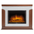 Firelight Prestigio 25 камень белый, шпон дуб, - 2