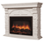 Firelight Torre 30S камень белый, шпон белёный дуб, - 2