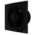 Diciti Slim 5C Obsidian, Диаметр: 125 мм, Цвет: Чёрный, Управление: Выключатель, Датчик влажности, таймер и фотодатчик: Нет, - 2