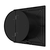 Diciti Slim 5C Obsidian, Диаметр: 125 мм, Цвет: Чёрный, Управление: Выключатель, Датчик влажности, таймер и фотодатчик: Нет, - 4