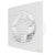 Diciti Slim 5C Matt white, Диаметр: 125 мм, Цвет: Матовый белый, Управление: Выключатель, Датчик влажности, таймер и фотодатчик: Нет, - 2