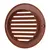 Era 10РКН Terracotta, Диаметр: 100 мм, Цвет: Терракотовый, - 4 Era 10РКН Terracotta, Диаметр: 100 мм, Цвет: Терракотовый, - 4
