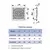 Era 1717РС12,5Ф, Типоразмер (мм): 170х170, - 5 Era 1717РС12,5Ф, Типоразмер (мм): 170х170, - 5