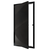 Evecs L2040N Black, Типоразмер (мм): 223х423, Цвет: Чёрный, - 2