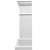 Каминокомплект: Очаг Electrolux EFP/P-4220LS, портал California 42/40/36, белый, Цвет: Белый, - 3