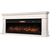 Каминокомплект: Очаг Royal Thermo Aurora RTFP/P-AR60LS, портал California 60 IV, молочный