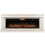 Каминокомплект: Очаг Royal Thermo Aurora RTFP/P-AR60LS, портал Olympia 60 сл. кость с зол. патиной, Цвет: Белый дуб с золотой патиной, - 2