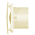 ERA Wave 120C Ivory, Диаметр: 120 мм, Обратный клапан: Есть, Таймер: Нет, Датчик влажности: Нет, Цвет: Слоновая кость, Тип подшипника: Скольжения, Управление: Выключатель, - 3