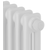 Royal Thermo Insignia VC2180 - 06 секц. RAL9016, Высота (мм): 1800, Ширина (мм): 290, Глубина (мм): 68, Количество секций (шт): 6, Цвет: Белый, - 3