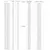 Shuft 1WA 600x100, Типоразмер (мм): 100х600, Конструкция: Однорядная, Бренд: Shuft, Цвет: Белый, - 4