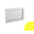 Решетка АДН 600*600, Типоразмер (мм): 600х600, Конструкция: Двухрядная, Цвет: Желтый