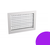 Решетка АДН 500*500, Типоразмер (мм): 500х500, Конструкция: Двухрядная, Цвет: Фиолетовый