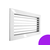 Решетка-АМН 900*500, Типоразмер (мм): 500х900, Конструкция: Однорядная, Цвет: Фиолетовый