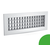 Решетка РВ-2-350x500, Типоразмер (мм): 350х500, Конструкция: Двухрядная, Бренд: Неватом, Цвет: Зеленый