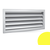 Решетка РН оц. 100x100, Типоразмер (мм): 100х100, Конструкция: Однорядная, Бренд: Неватом, Цвет: Желтый
