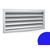 Решетка РН оц. 150x150, Типоразмер (мм): 150х150, Конструкция: Однорядная, Бренд: Неватом, Цвет: Синий