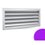 Решетка РН оц. 150x150, Типоразмер (мм): 150х150, Конструкция: Однорядная, Бренд: Неватом, Цвет: Фиолетовый