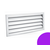 Решетка РН 700x700, Типоразмер (мм): 700х700, Конструкция: Однорядная, Бренд: Неватом, Цвет: Фиолетовый