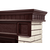 Firelight Bricks 25U (угловой) камень бежевый, шпон темный дуб, Цвет: Темный дуб, - 4