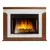 Firelight Prestigio 30 камень белый, шпон дуб Firelight Prestigio 30 камень белый, шпон дуб
