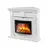 Firelight Colonna 25U (угловой) белый, - 2
