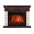 Firelight Bricks 30 камень бежевый, шпон темный дуб, Цвет: Темный дуб Firelight Bricks 30 камень бежевый, шпон темный дуб, Цвет: Темный дуб
