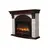 Firelight Torre 30S камень белый, шпон темный дуб, - 2