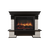 Firelight Forte 30S камень белый, шпон темный дуб