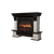 Firelight Forte 30S камень белый, шпон темный дуб, - 2