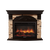 Firelight Torre 30S камень сланец натуральный, шпон темный дуб