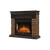 Firelight Bricks Wood 30 камень темный, шпон венге, Цвет: Венге, - 2