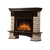 Firelight Forte Wood 25 камень коричневый, шпон темный дуб, - 2