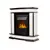 Firelight Scala Classic камень сланец скалистый белый, шпон тёмный дуб, - 2
