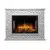 Firelight Quadro 30 камень песчаник античный белый, белая эмаль