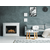 Firelight Quadro 30 камень песчаник античный белый, белая эмаль, - 3