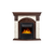 Firelight Torre Classic камень белый, шпон темный дуб