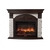 Firelight Torre 25S камень белый, шпон темный дуб