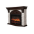 Firelight Torre 25S камень белый, шпон темный дуб, - 2