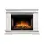 Firelight Scala 30 камень сланец скалистый белый, шпон белый дуб