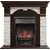 Каминокомплект Royal Flame Dublin угловой Темный дуб/Сланец белый с очагом Fobos FX Black