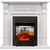 Каминокомплект Royal Flame Venice Фактурный белый с очагом Majestic FX M Black