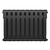 Royal Thermo BiLiner 500 Noir Sable х6, Количество секций вариация радиаторы: 6, Межосевое расстояние (мм): 500, Подключение: Боковое, Цвет: Чёрный, - 3