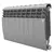 Royal Thermo BiLiner 350 Silver Satin х4, Количество секций (шт): 4, Межосевое расстояние (мм): 350, Подключение: Боковое