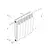 Royal Thermo Biliner Alum 500 Noir Sable х12, Количество секций (шт): 12, - 4