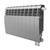 Royal Thermo BiLiner 350 Silver Satin VD х4, Количество секций (шт): 4, Межосевое расстояние (мм): 350, Подключение: Нижнее