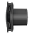 Diciti RIO 5C Matt black, Диаметр: 125 мм, Цвет: Матовый черный, Управление: Выключатель, Датчик влажности, таймер и фотодатчик: Нет, - 3