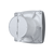Diciti RIO 4C Gray metal, Диаметр: 100 мм, Цвет: Светло-серый, Управление: Выключатель, Датчик влажности, таймер и фотодатчик: Нет, - 4