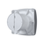 Diciti RIO 5C Gray metal, Диаметр: 125 мм, Цвет: Светло-серый, Управление: Выключатель, Датчик влажности, таймер и фотодатчик: Нет, - 4